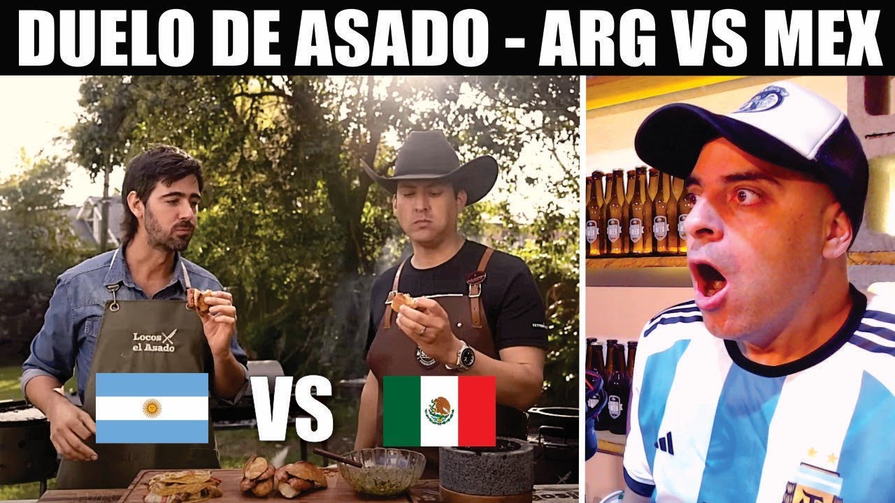 Argentina 🇦🇷 vs México 🇲🇽 | Duelo de Asado!!!!