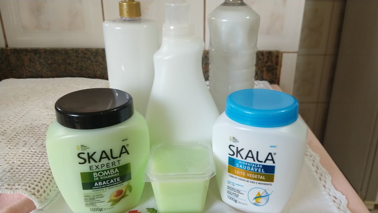 Como fazer a multiplicação do creme SKALA  e condicionador