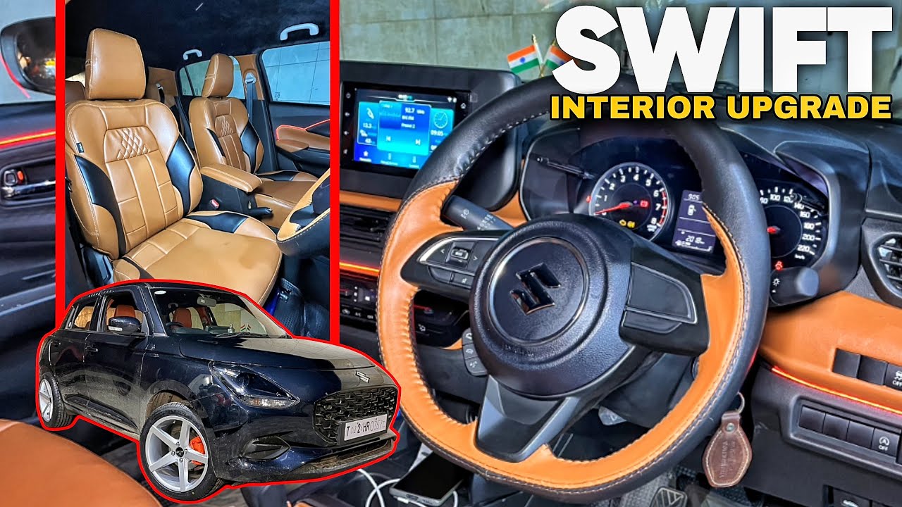 मात्र ₹13,000/- में SWIFT का INTERIOR UPGRADE 😍SWIFT FACELIFT MODIFICATION ✅ MODIFIED SWIFT ✅