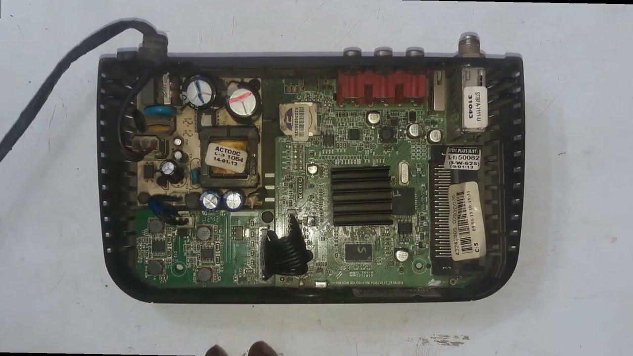 ViDEOCON SET TOP BOX RED LiGHT STOP NOT POWER ON STEP 1
