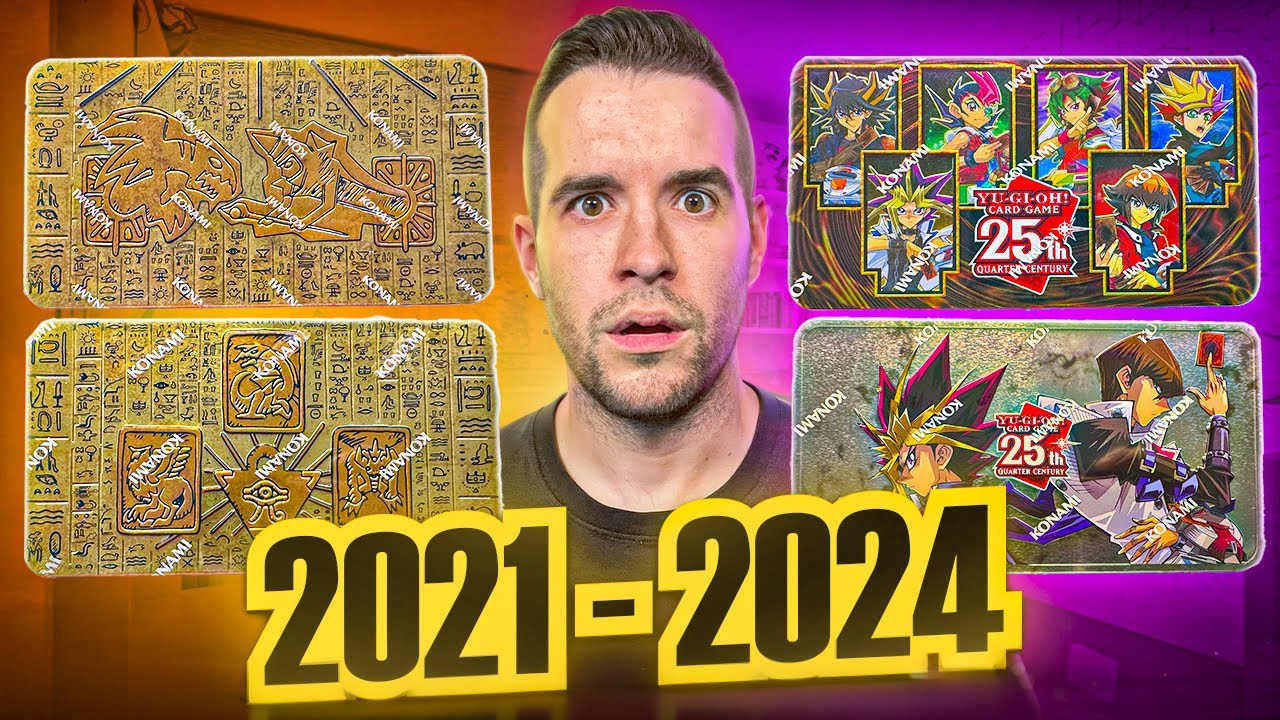 Opening EVERY Mega Tin From 2021-2024 (ERROR TINS?!)