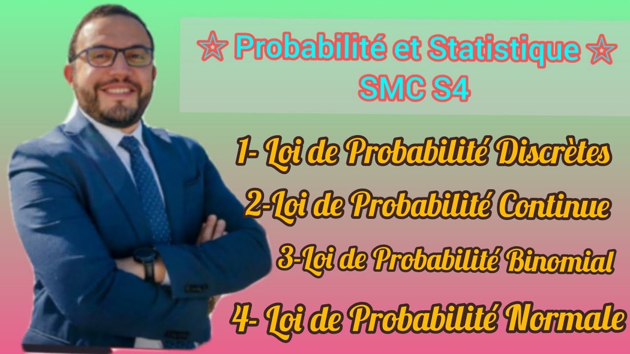Ep5 loi de probabilité Binomial Série2 📚 Probabilité et Statistique SMC S4 🔥