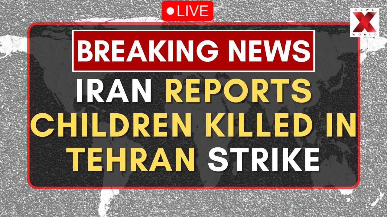 Israel Iran Bomb Attacks Live: 6 Children killed in Tehran amid escalating conflict| NewsX World