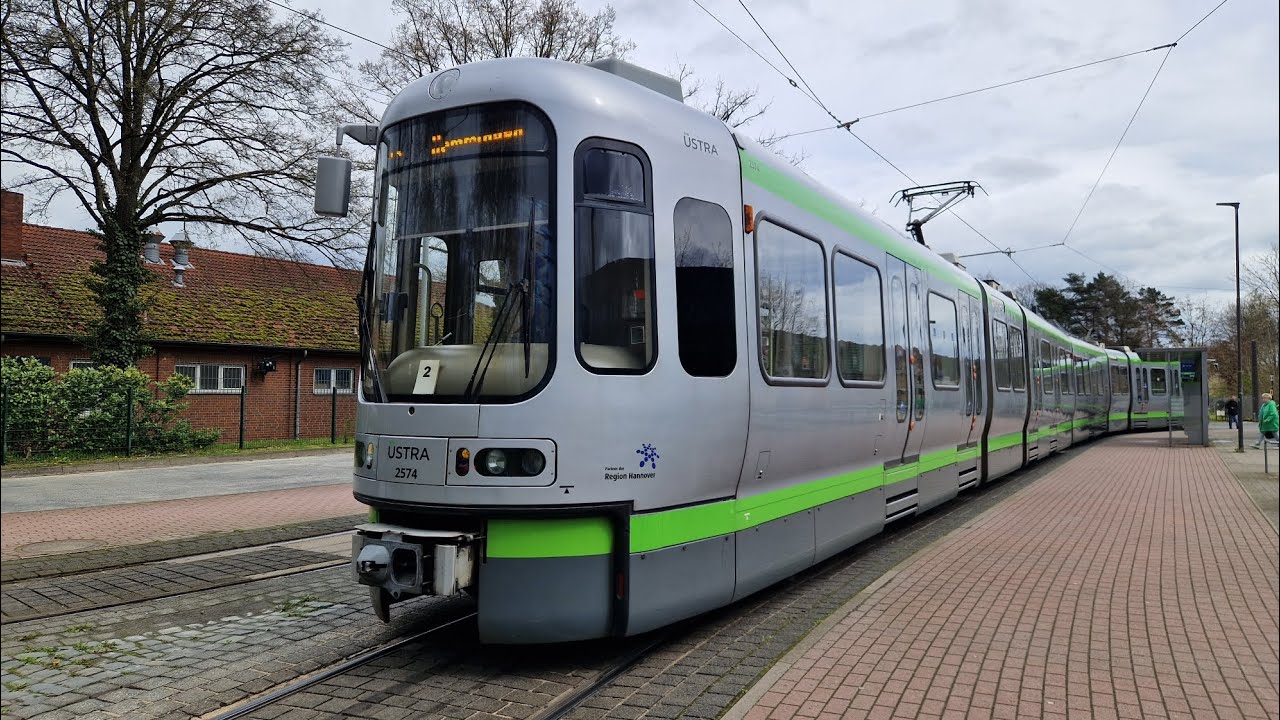 Stadtbahn Hannover | Mitfahrt in der kompletten 13 von Fasanenkrug bis Hemmingen im TW2500 2566 A