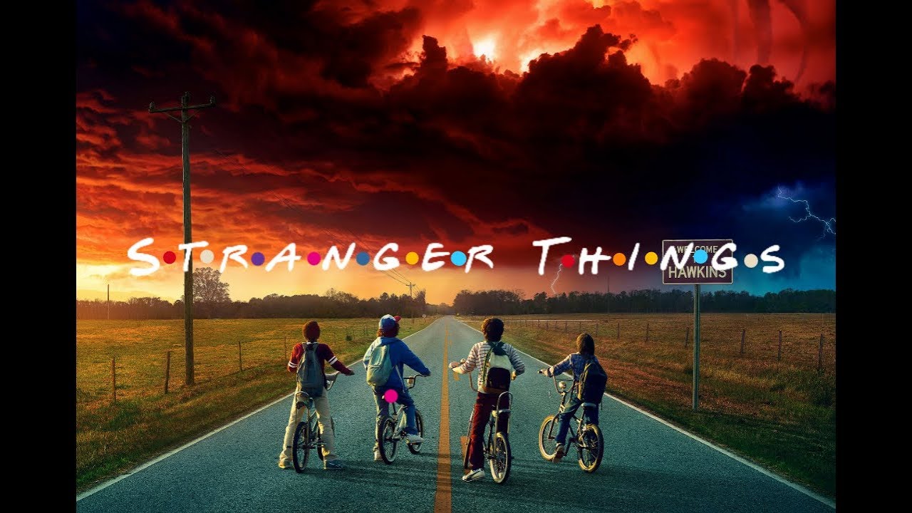 Stranger Friends// Friends intro Stranger Things Style