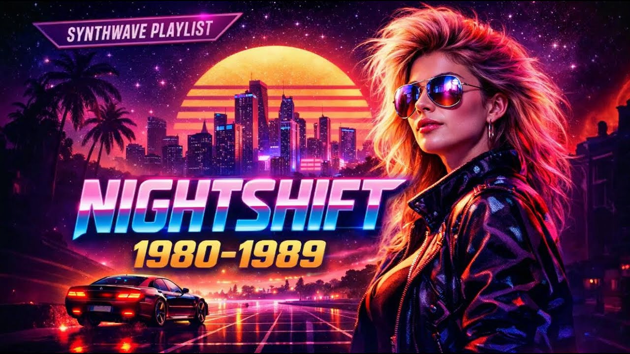 Nightshift 1980–1989 – Synthwave Nightrun Nostalgia