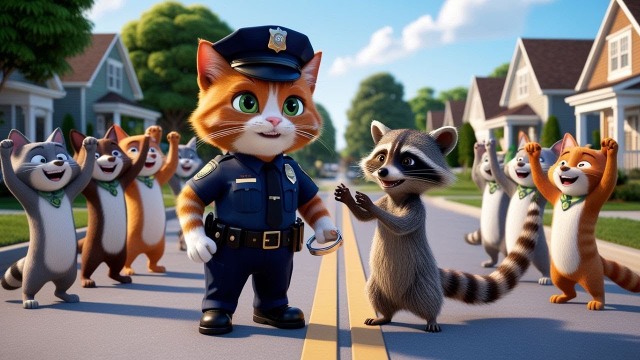 The Cat Turns Police Officer After Causing Chaos Around the neighbourhood | A Heart-warming Story