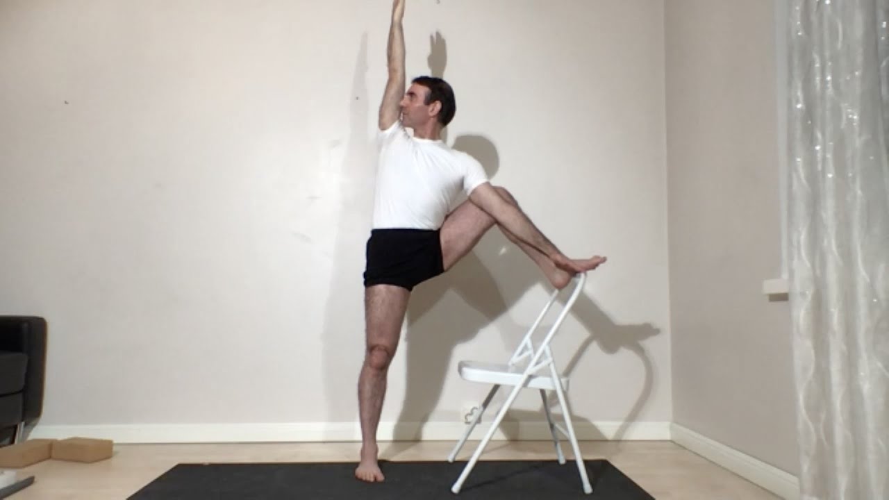 Full online yoga class (only in English) with David Meloni, Iyengar Yoga 