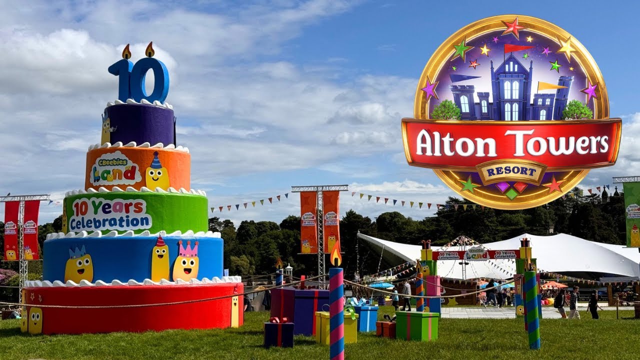 CBEEBIES 10 YEARS | ALTON TOWERS RESORT VLOG MAY 2024