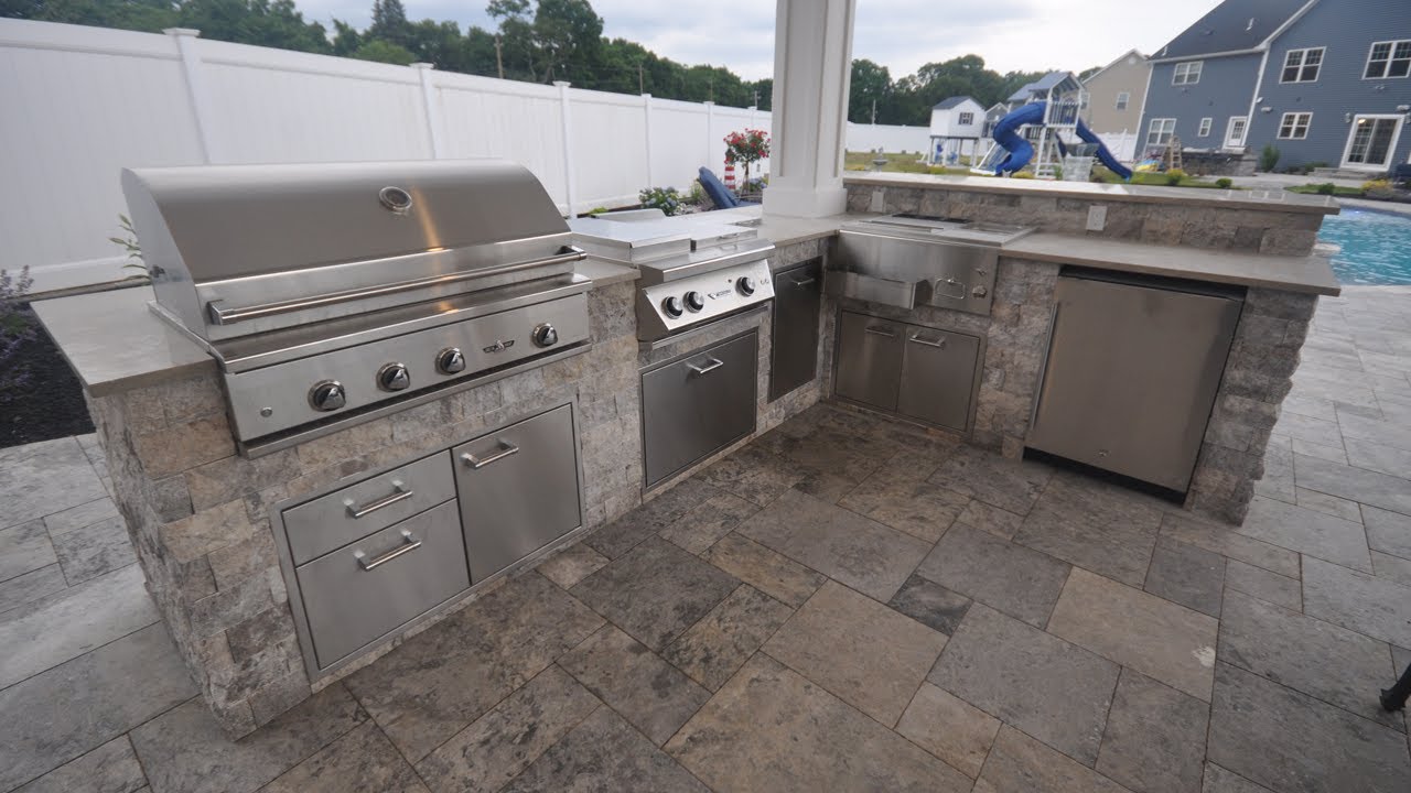 Kindred Outdoors Kitchen Cabinets Island Construction