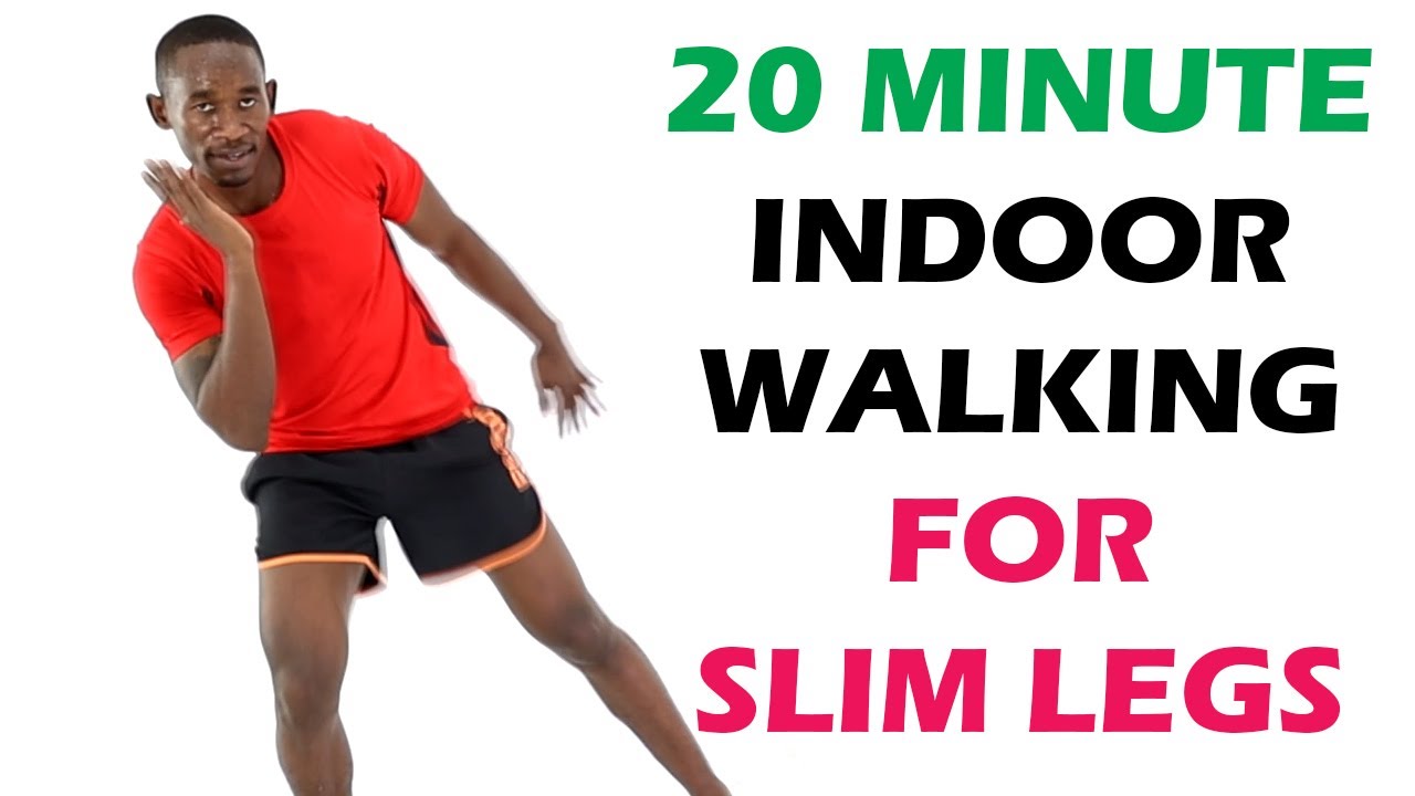 20 Minute Indoor Walking for Slim Legs/ Walk to Tone Legs