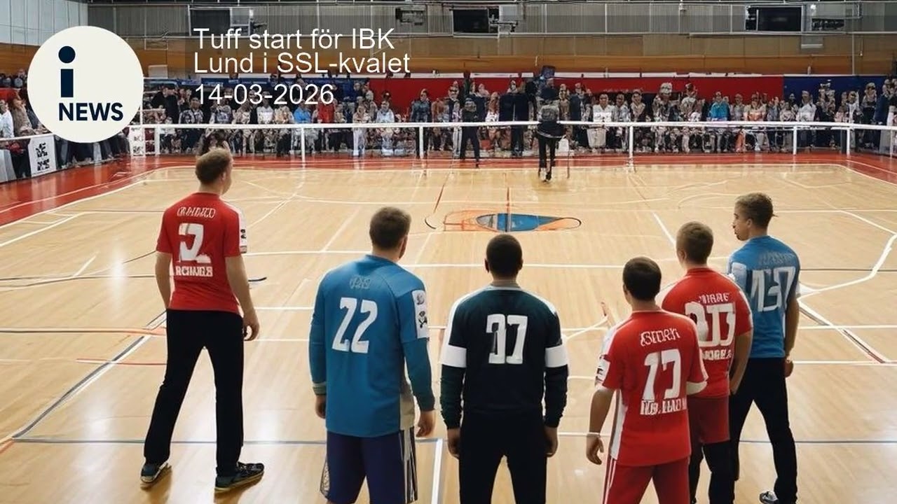 Tuff start för IBK Lund i SSL-kvalet