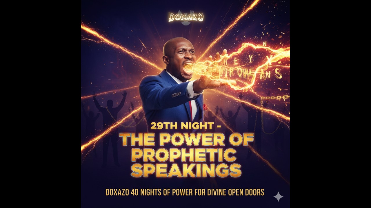 29TH NIGHT OF DOXAZO 40 NIGHTS OF POWER FOR DIVINE OPEN DOORS (TUESDAY 10TH FEBRUARY, 2026)