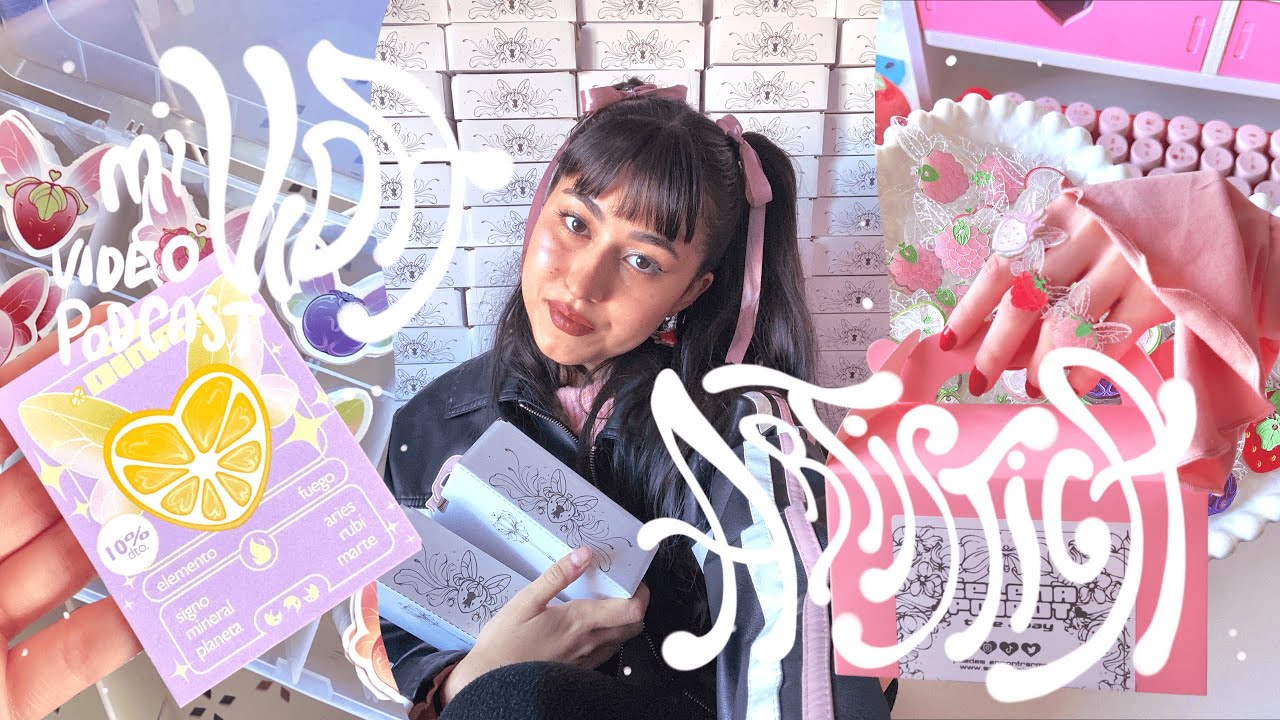 VIDEO🌸PODCAST| mi proceso para vivir del arte, mi primer negocio fallido, que estudié...