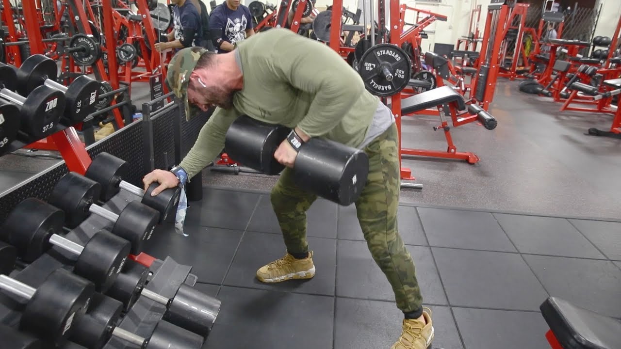 BACK AND ARMS | 200LB ROWS