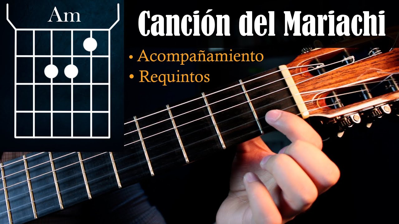 Tutorial Guitarra: La Canción del Mariachi 🎸 (Requintos + Acompañamiento Completo)