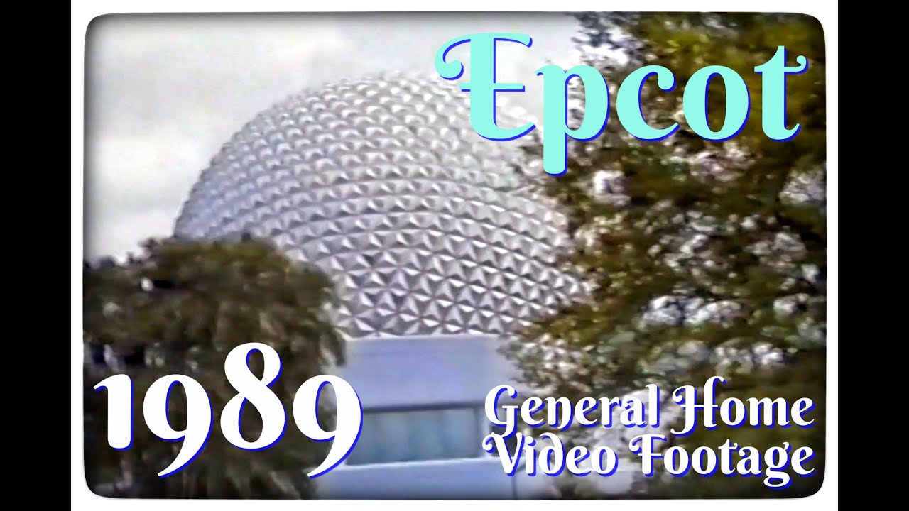 Epcot - (Vintage Walt Disney World) 1989