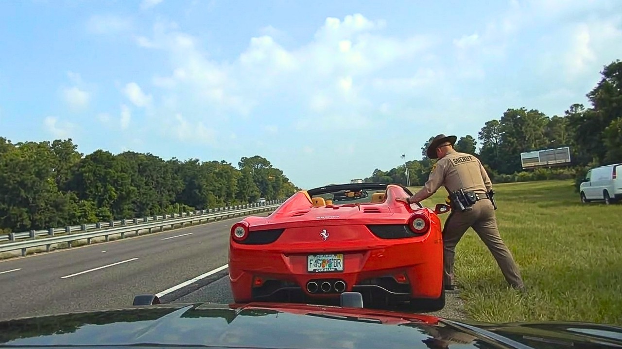 Krasseste SPORTS & MUSCLE CAR Verfolgungsjagden – Auf DASHCAM gefilmt