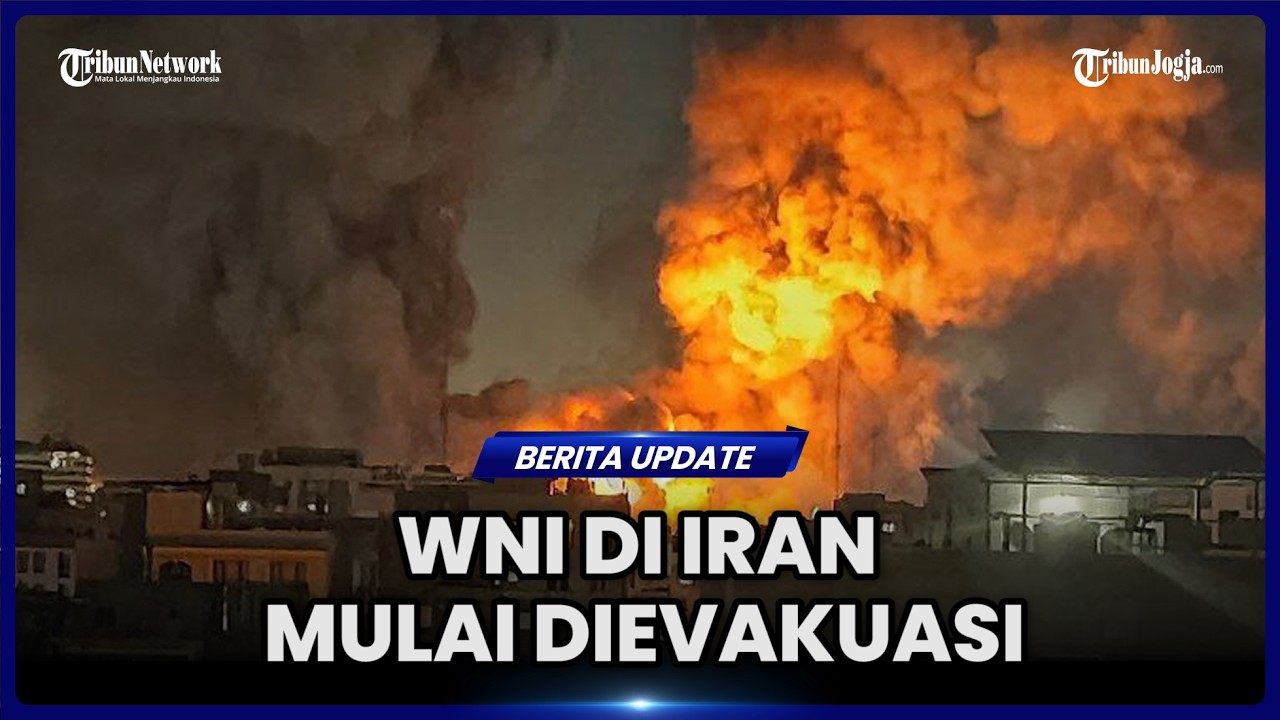 PEMERINTAH MULAI EVAKUASI WNI DI IRAN SECARA BERTAHAP