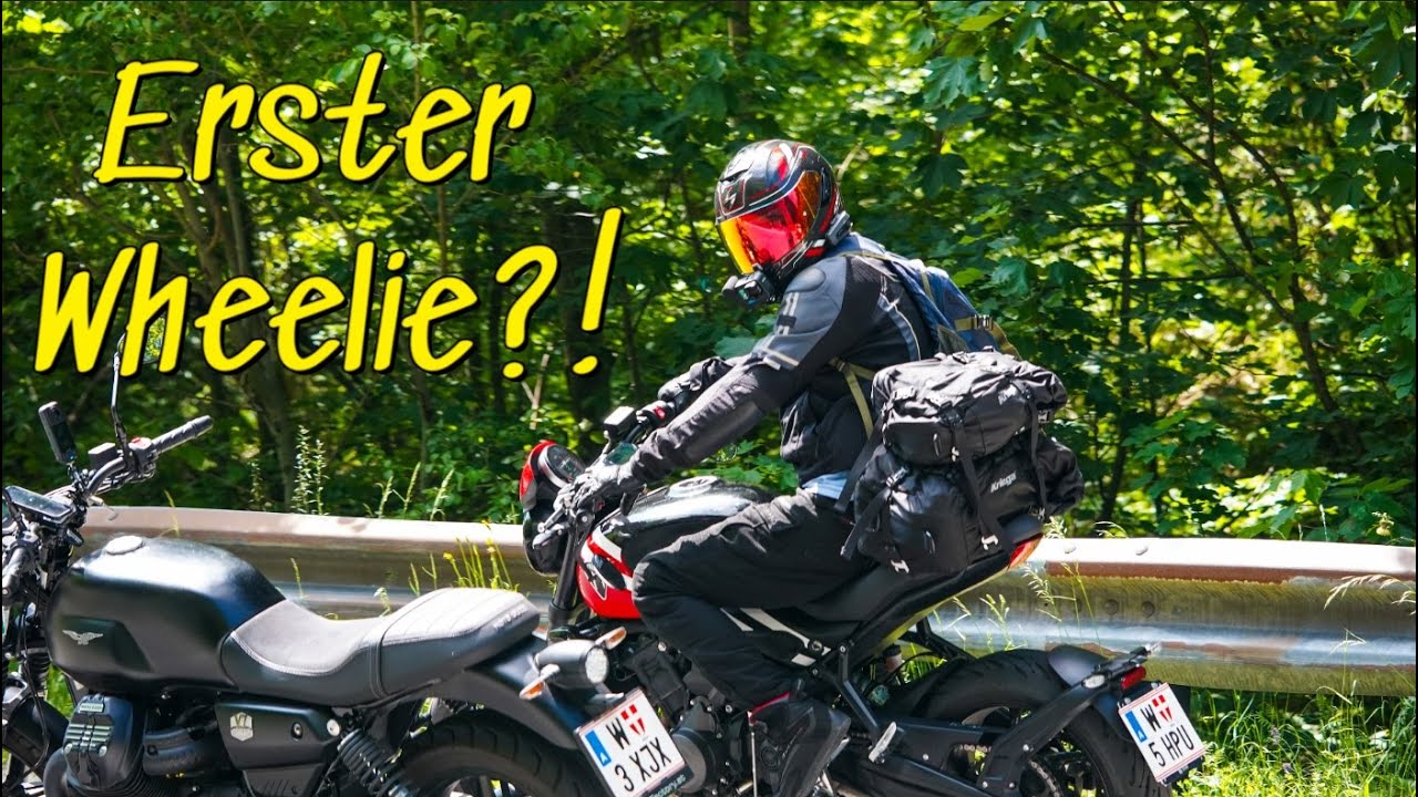 Es geht vom Motorradtrip wieder nach Hause