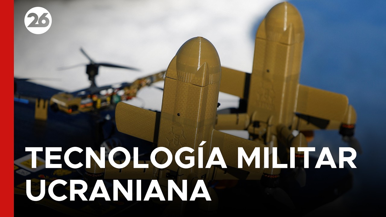 🇺🇦 Ucrania presentó nuevos modelos de drones