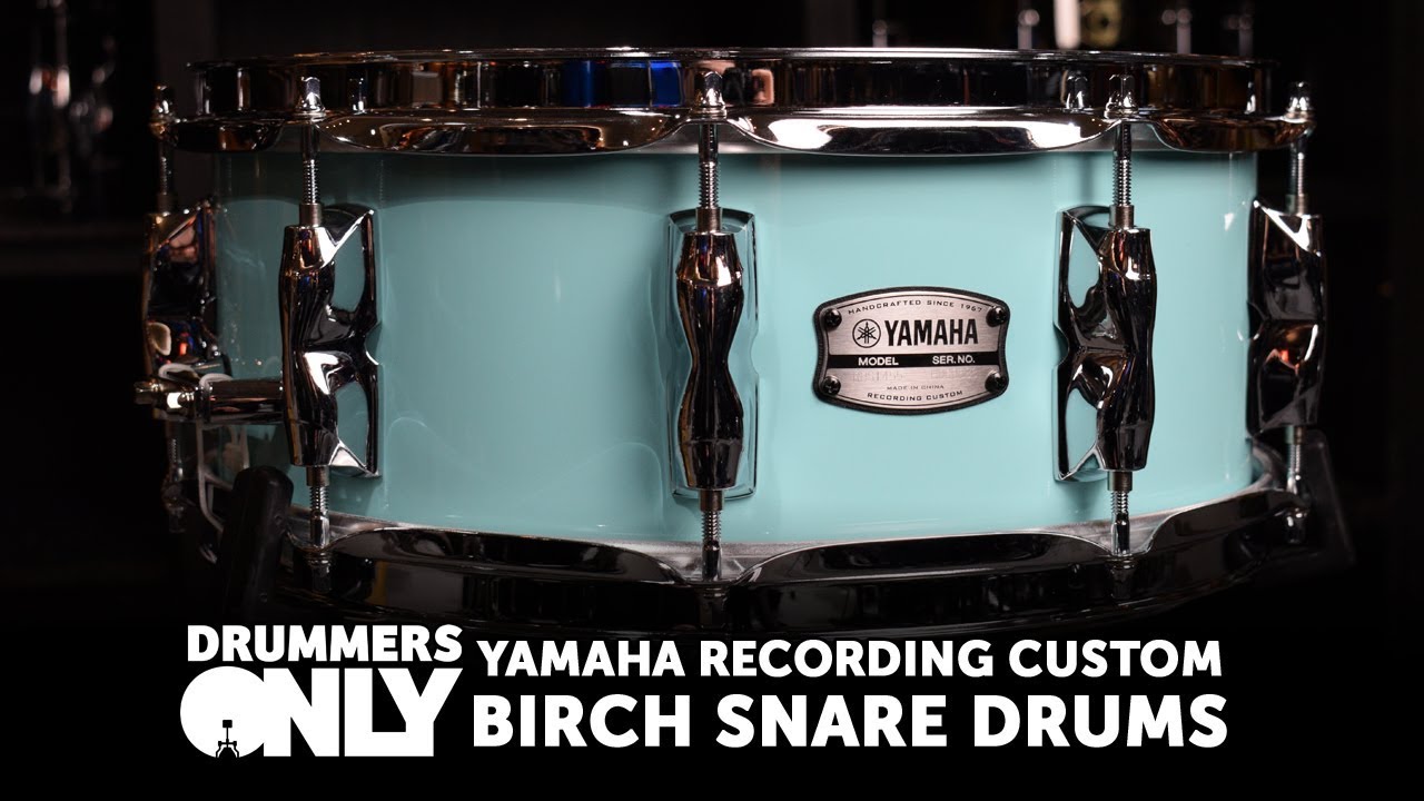 GearTalk! - Yamaha Recording Custom Birch Snares!