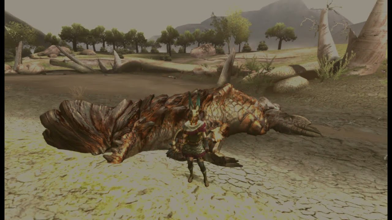 Monster Hunter Tri - Barroth (Moga Village)