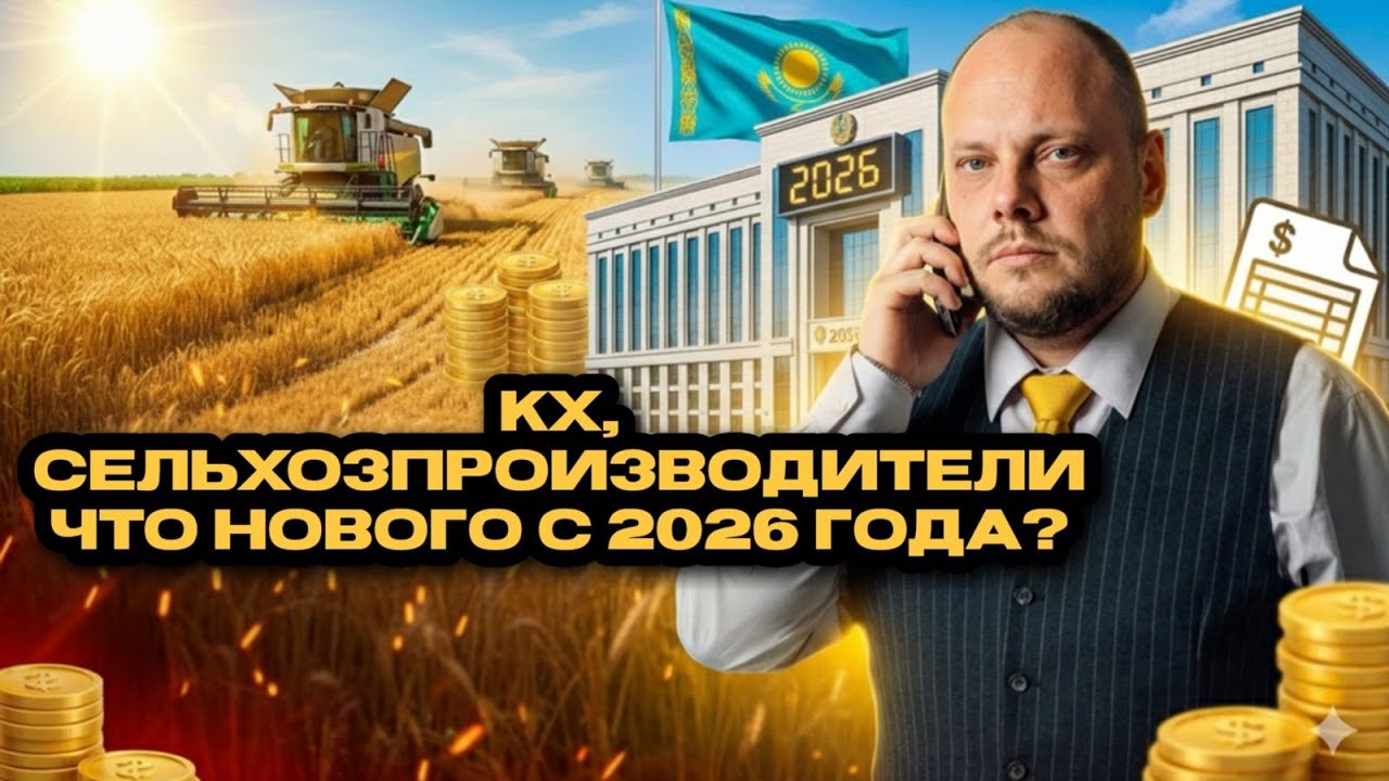 КХ, сельхозпроизводители - что нового с 2026 года?