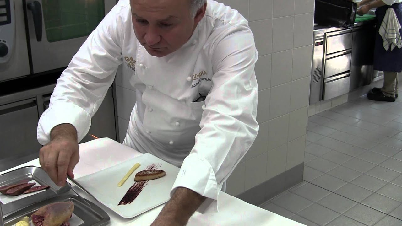 Gaetano Trovato cooks at Arnolfo Ristorante