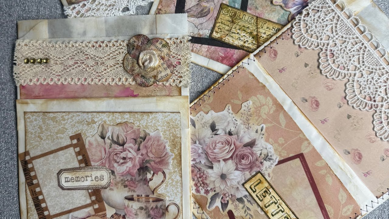 Mass making für´s Junk Journal   -25-