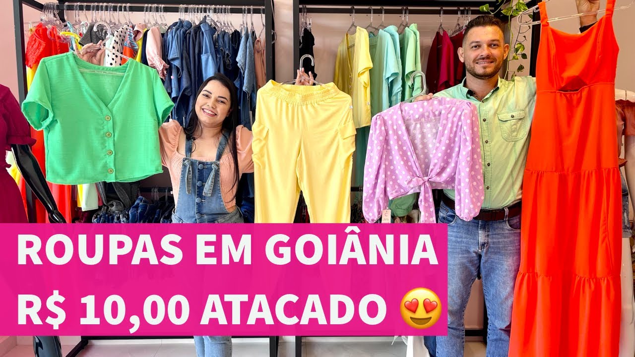 Uma das Melhores Lojas de ATACADO em Goiânia ROUPAS LINDAS