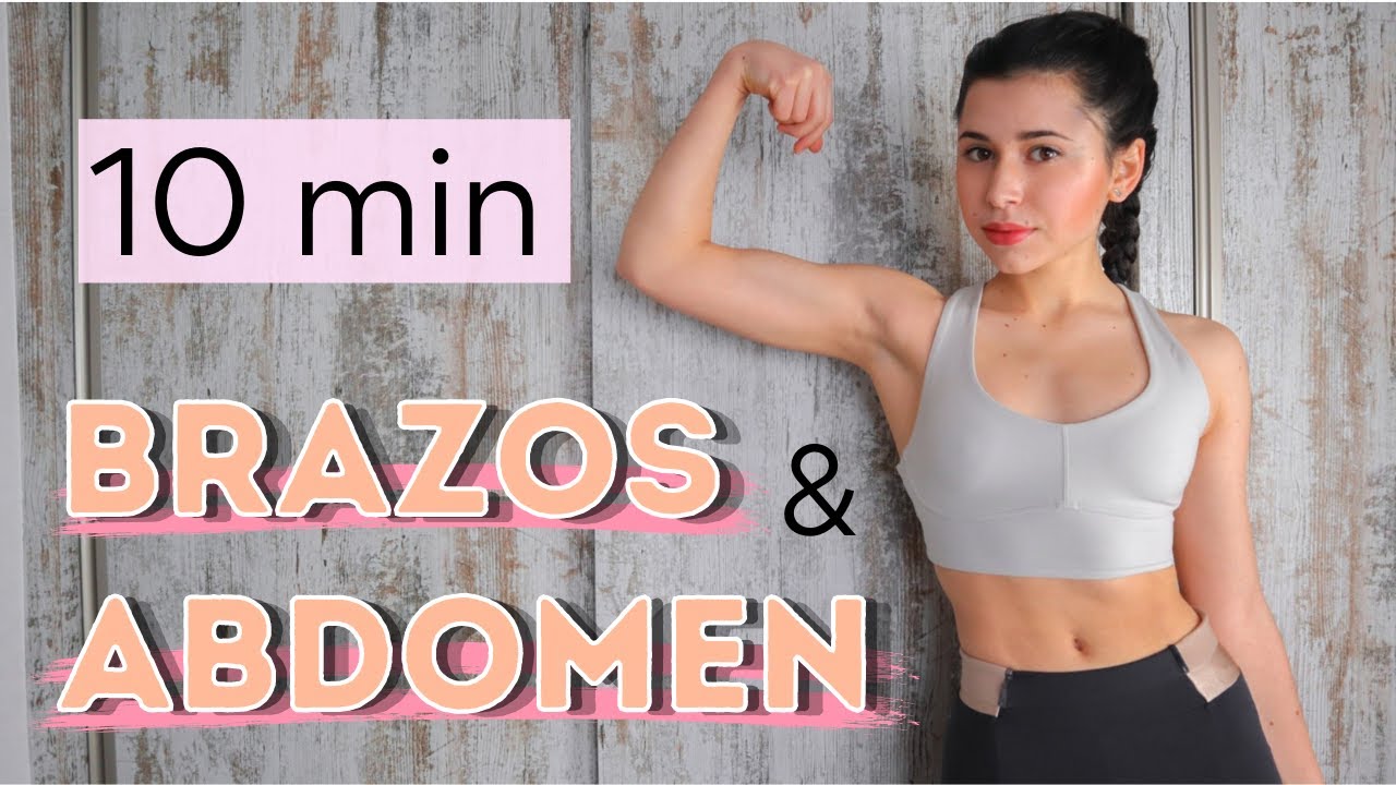 Rutina ABDOMEN PLANO Y BRAZOS DEFINIDOS SIN MATERIAL en casa | Ejercicios abs y brazos flácidos