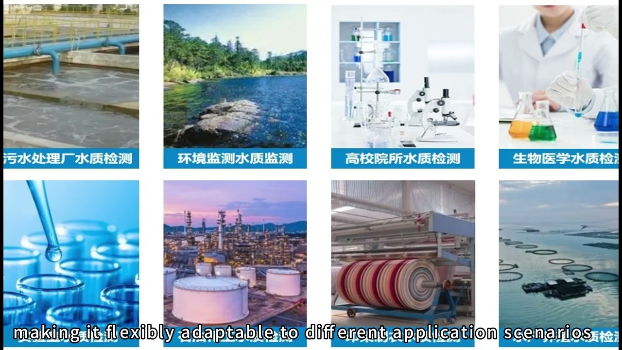 ATE5300 Full Spectrum Multi Parameter Water Quality Monitoring Station   English Operation Video