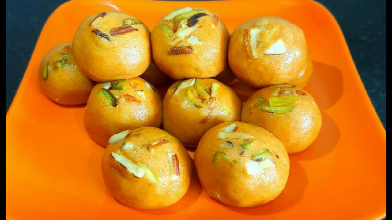 Besan laddu/  इस रक्षाबंधन में घर पे आसानी से बनाइये बेसन के लड्डू /Besan ladoo Recipe