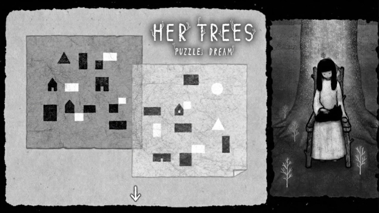 SNS에서 엄청 유명했던 그 퍼즐게임 신작!! [HER TREES : PUZZLE DREAM]