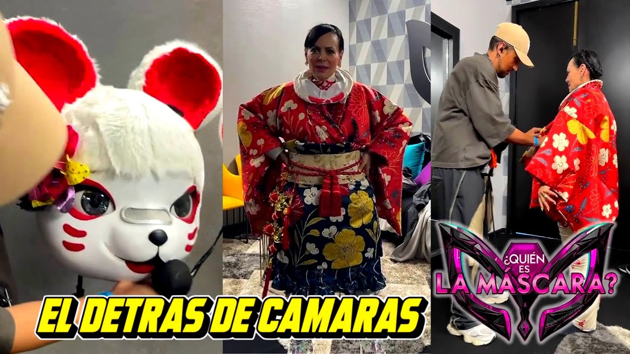 ASI SE PREPARABA MARIBEL GUARDIA - MINI CHANG Para ¿Quién es la Máscara? 2025 México