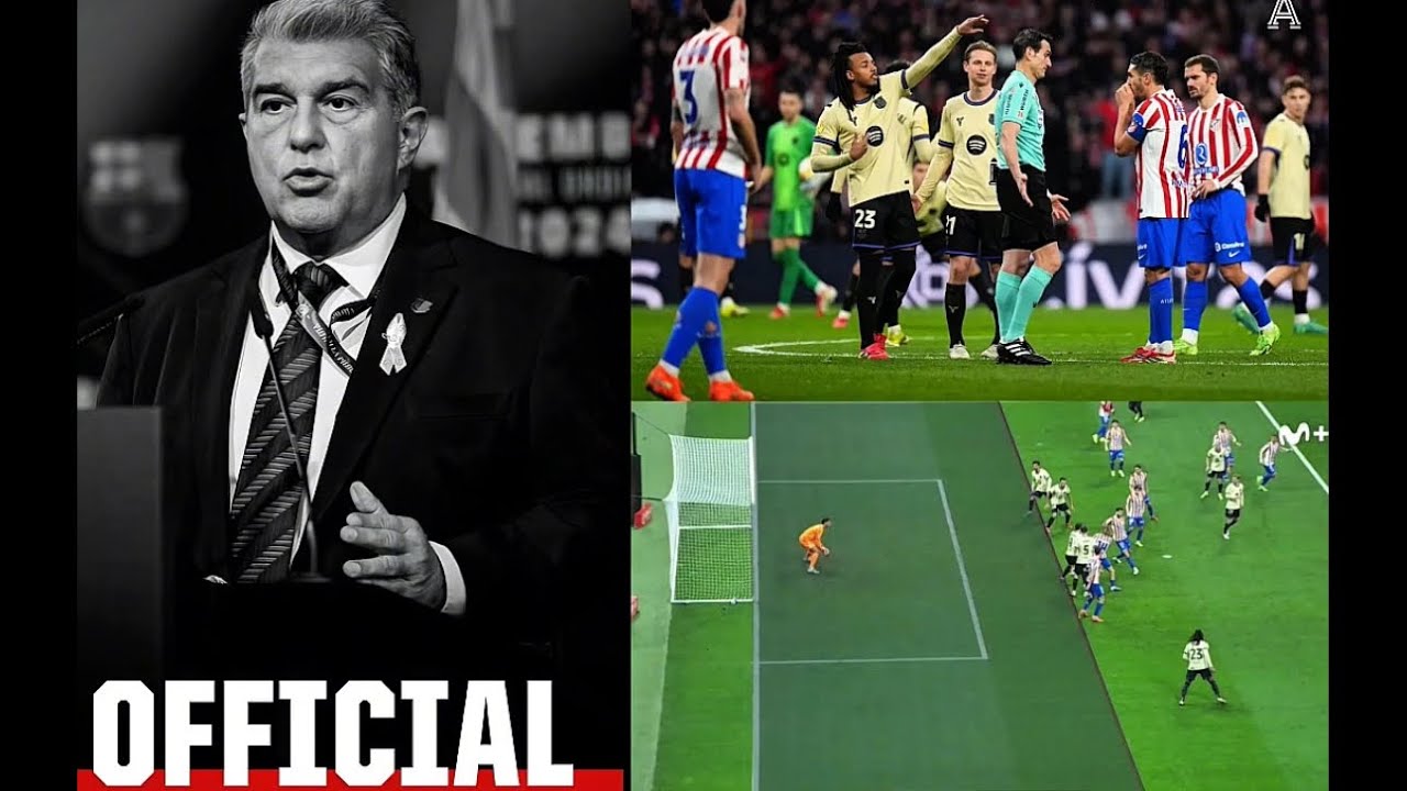 Official 🚨🚨🚨 Barcelona are taking the referee to court 🫣🚨