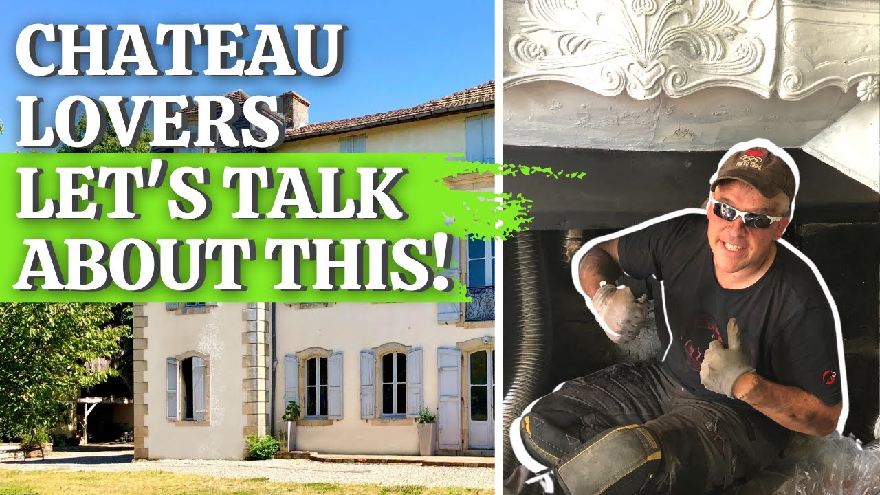 This is how we HEAT A CHATEAU IN FRANCE #chateau #renovation