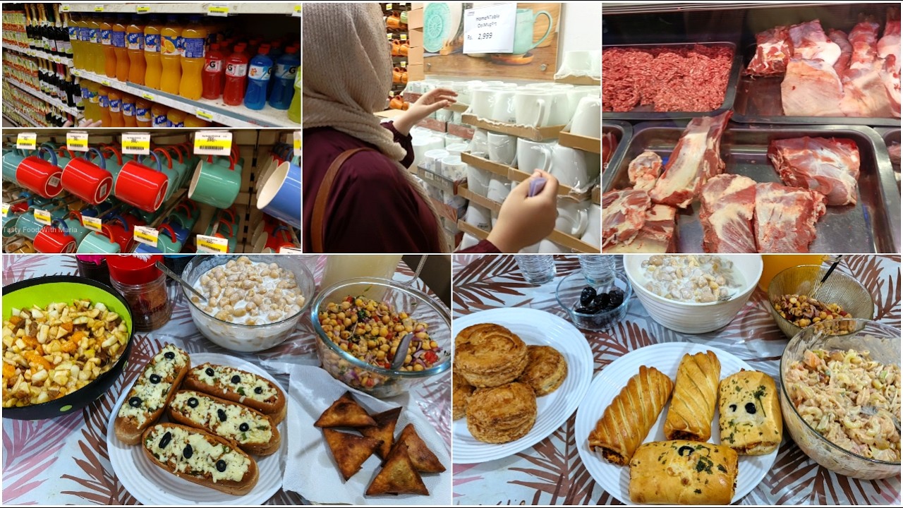 Aj Eid Grocery Shopping Karne Gae 😍🛍️23/24 Sehri To Iftar Vlog