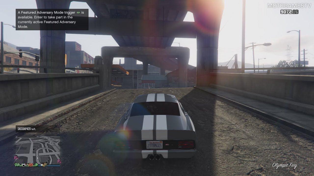GTA Online [Xbox One X] - Vapid Ellie Gameplay