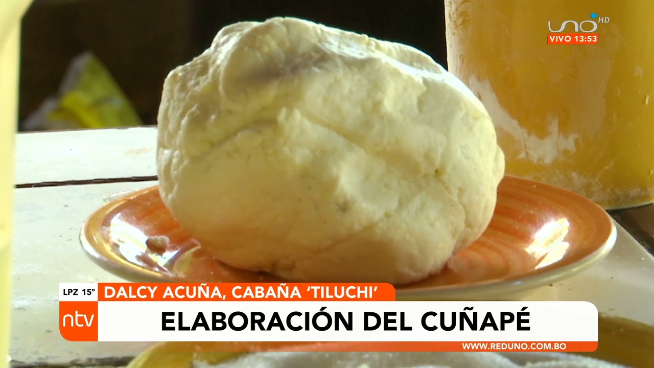Elaboración del Cuñapé, un horneado tradicional de Santa Cruz