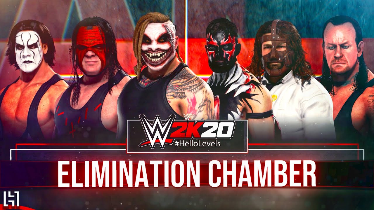 WWE 2K20 Elimination Chamber Match Gameplay