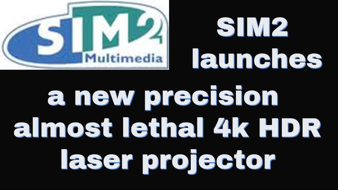 SIM2 adds a new Flagship projector to their line-up, the Ultra Nero 4.