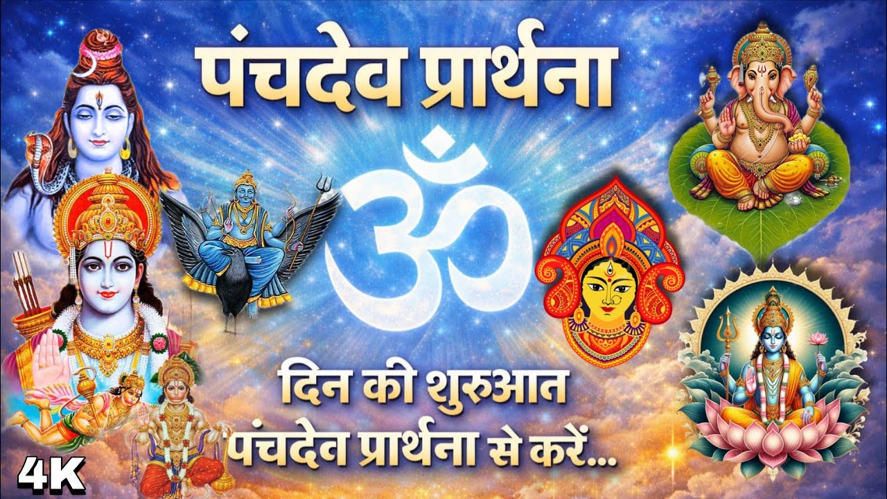 सभी संकट दूर हो जाएंगे पंचदेव प्रार्थना सुनने से पंचदेव प्रार्थना स्तुति 🕉️ Panchdev Prarthna Mantra