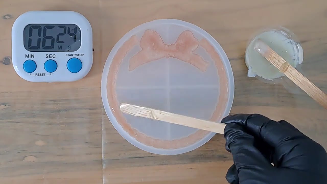 How I Create a Cotton Candy–Smooth Resin Bloom | Soft & Dreamy Technique