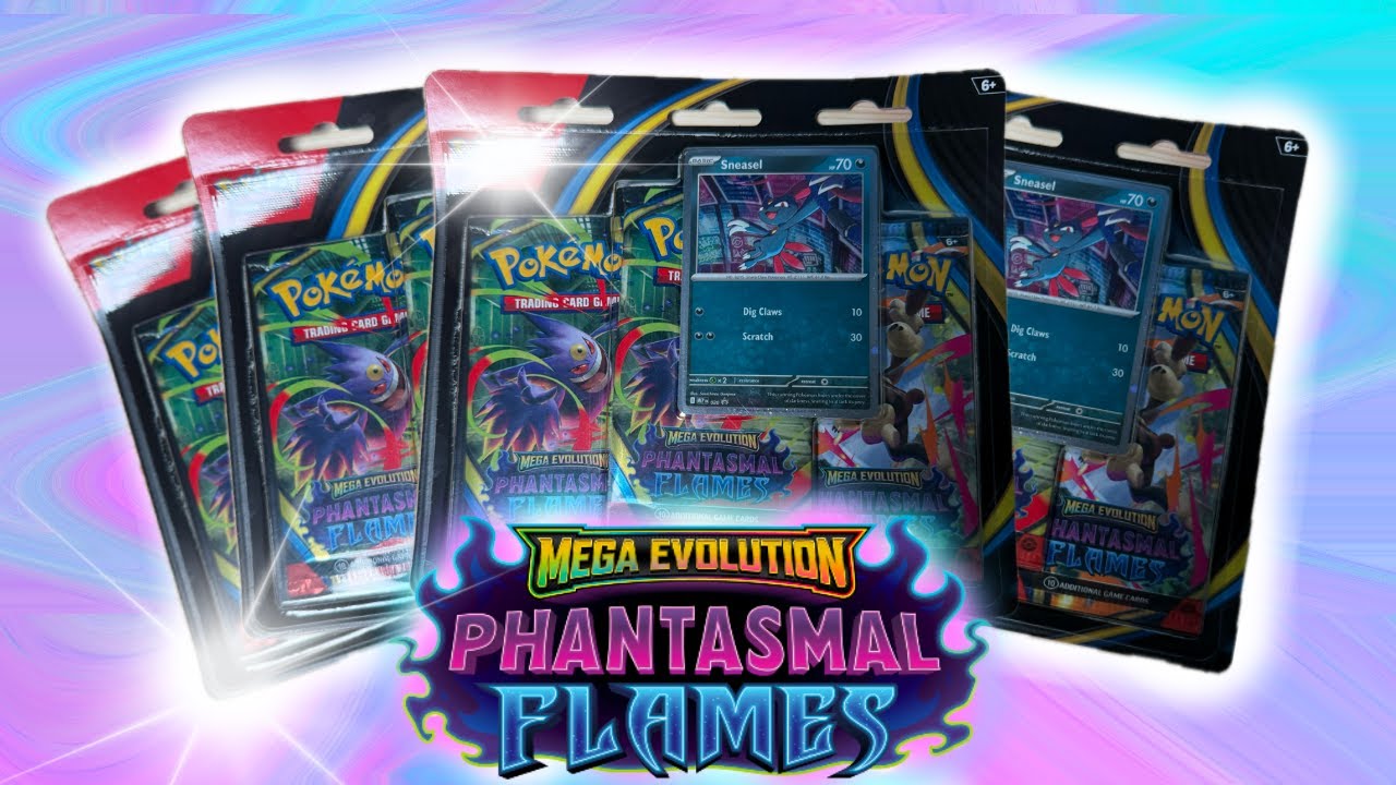 Opening 4X Phantasmal Flames 3Pack Blisters