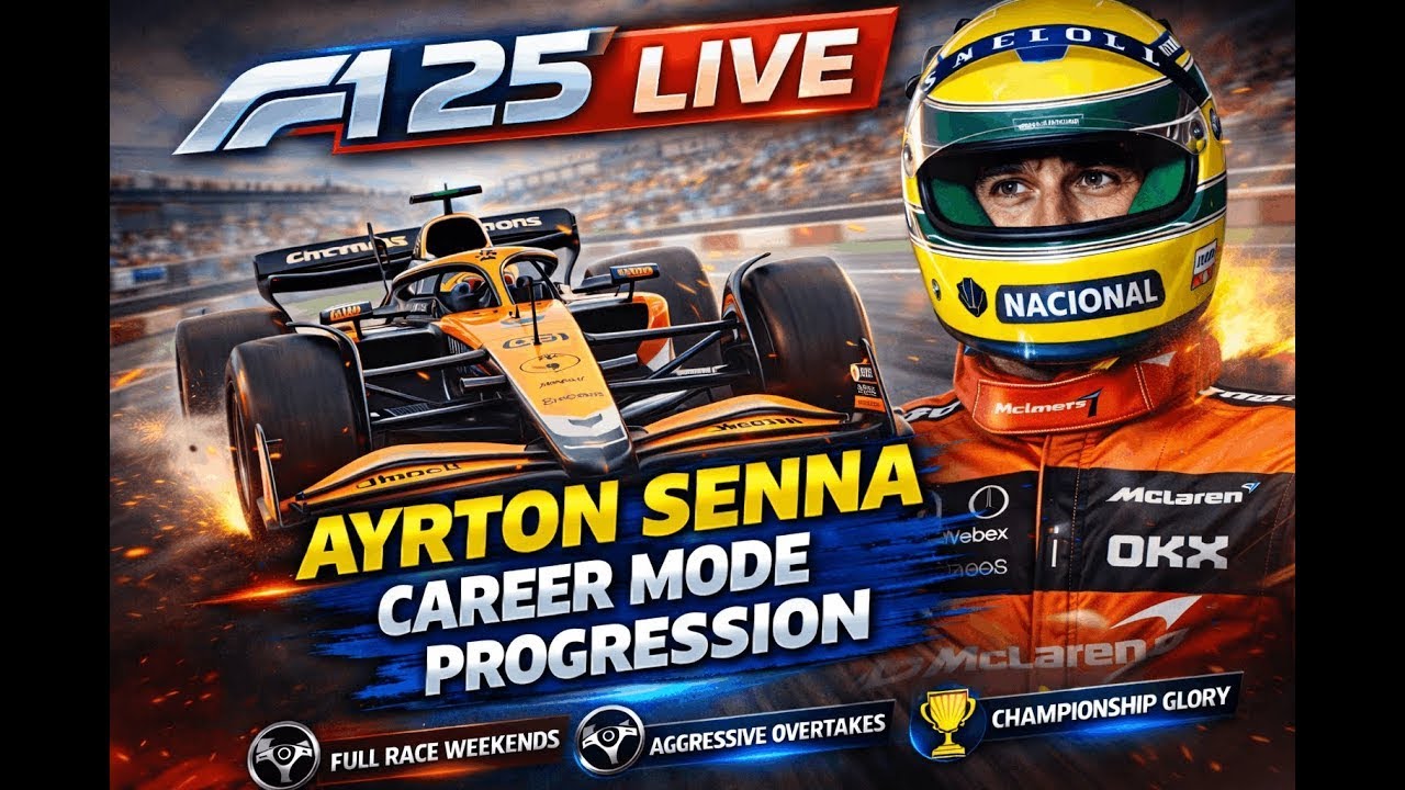 🔴F1 25 Live — Career Mode Progression Racing at Dutch Grand Prix | Vetical Stream |