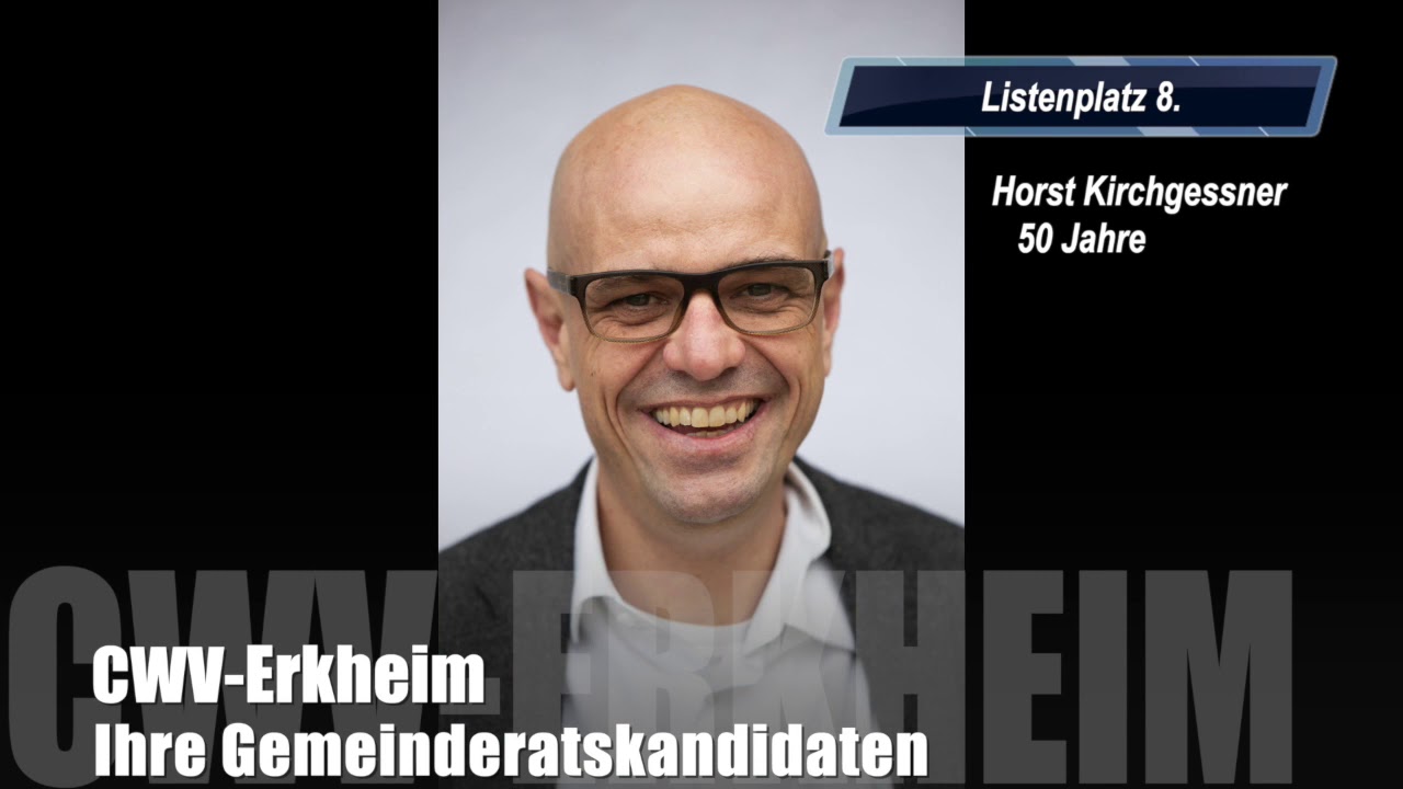 CWV-Erkheim Kandidaten f&uuml;r den Gemeinderat 2020