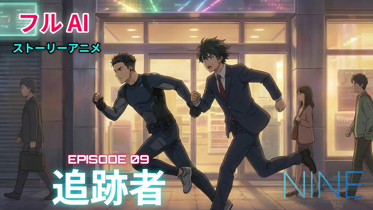 AIアニメNINE：EPISODE 08「追跡者」