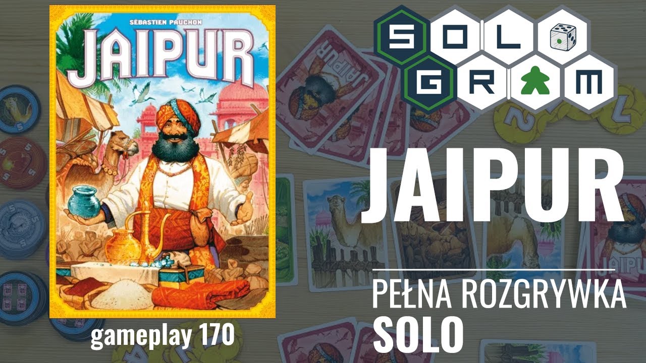 Jaipur | pełna rozgrywka solo | zasady gry | gameplay 170